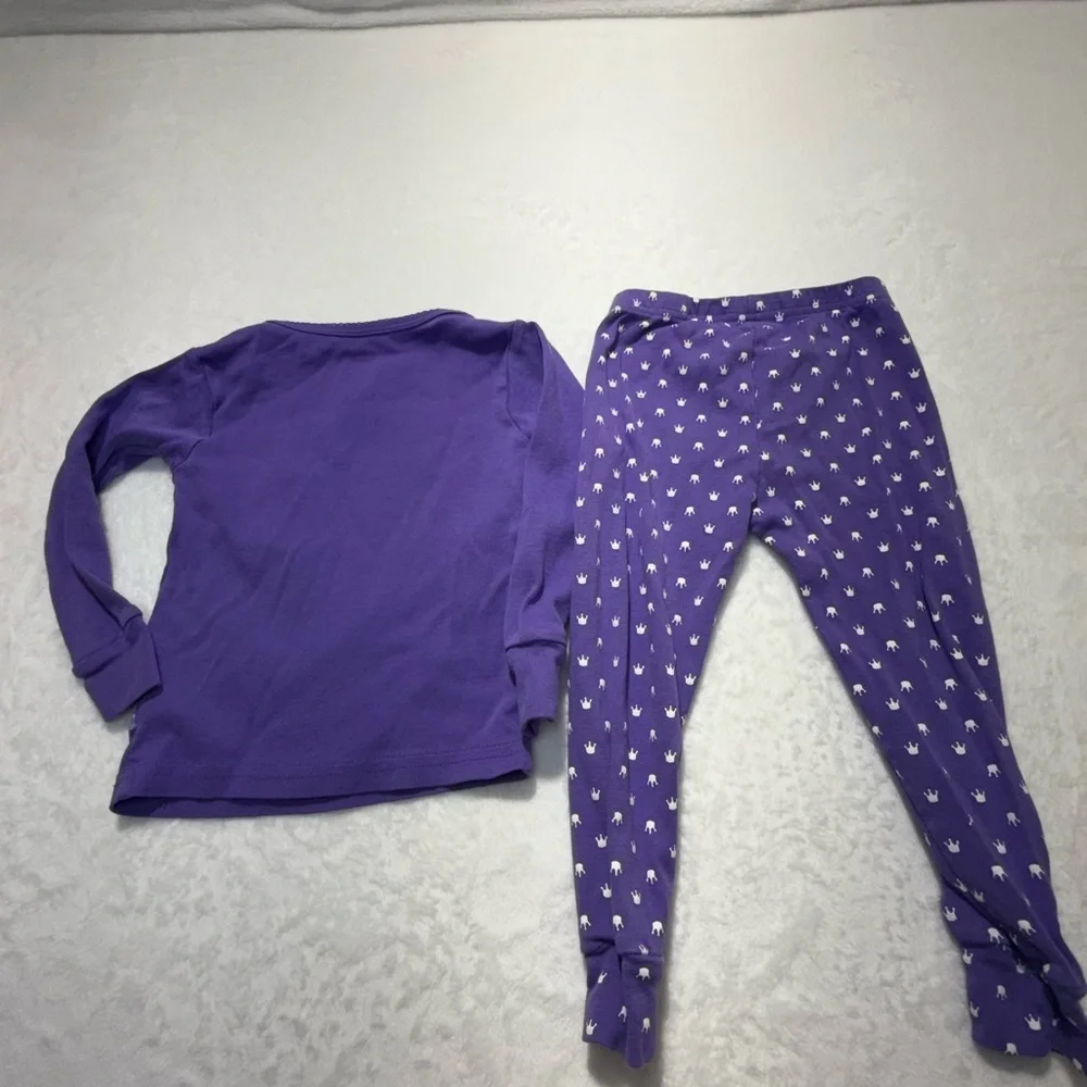 Carter's Purple Princess Pajama Set